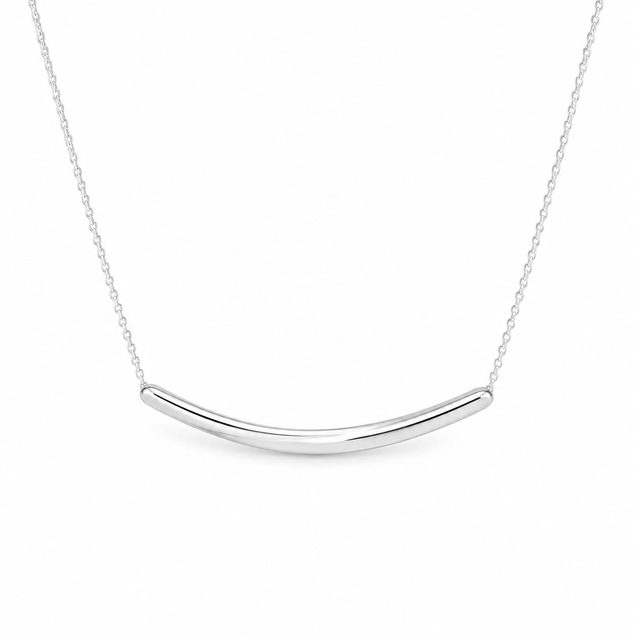 Silver Necklace "AURORA"